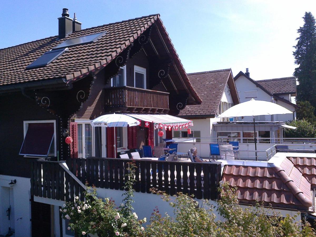 Pension Chalet Charme Siebnen Kültér fotó